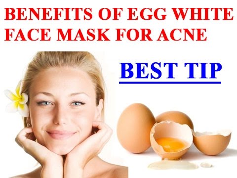 Egg white and sugar mask benefits