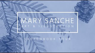 Sketchbook Tour 31 // Flip-through 2021 // Mixed Media Sketchbook