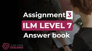 ILM Level 7 Assignment 3 | Answer book