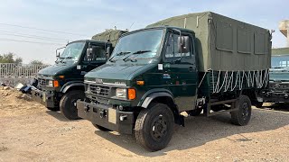 Tata 407 Plus 4WD BS6 Army Truck Review (Tata Defence Troop Carrier 407) Tata 407 4x4 2024 Model