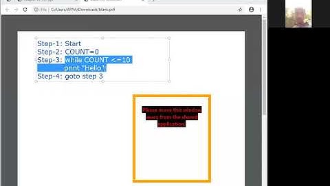 #Algorithms-#PSEUDOCODE Part-4 | Lecture-9 | Unit-I -FOCP- Sem-I | by #Aryacollege