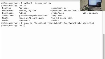 raspberry pi mini project video