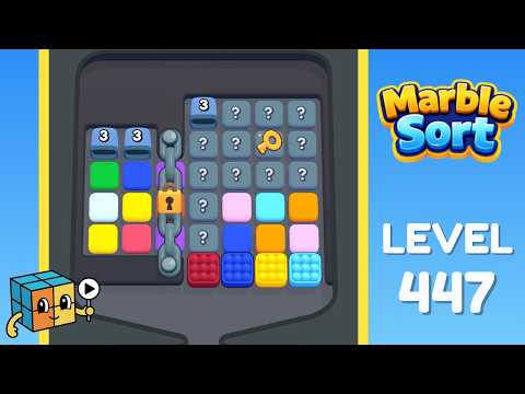 Marble Sort level 447 walkthrough video cover