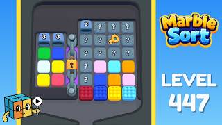 Marble Sort Level 447 (Hard) Walkthrough Solution