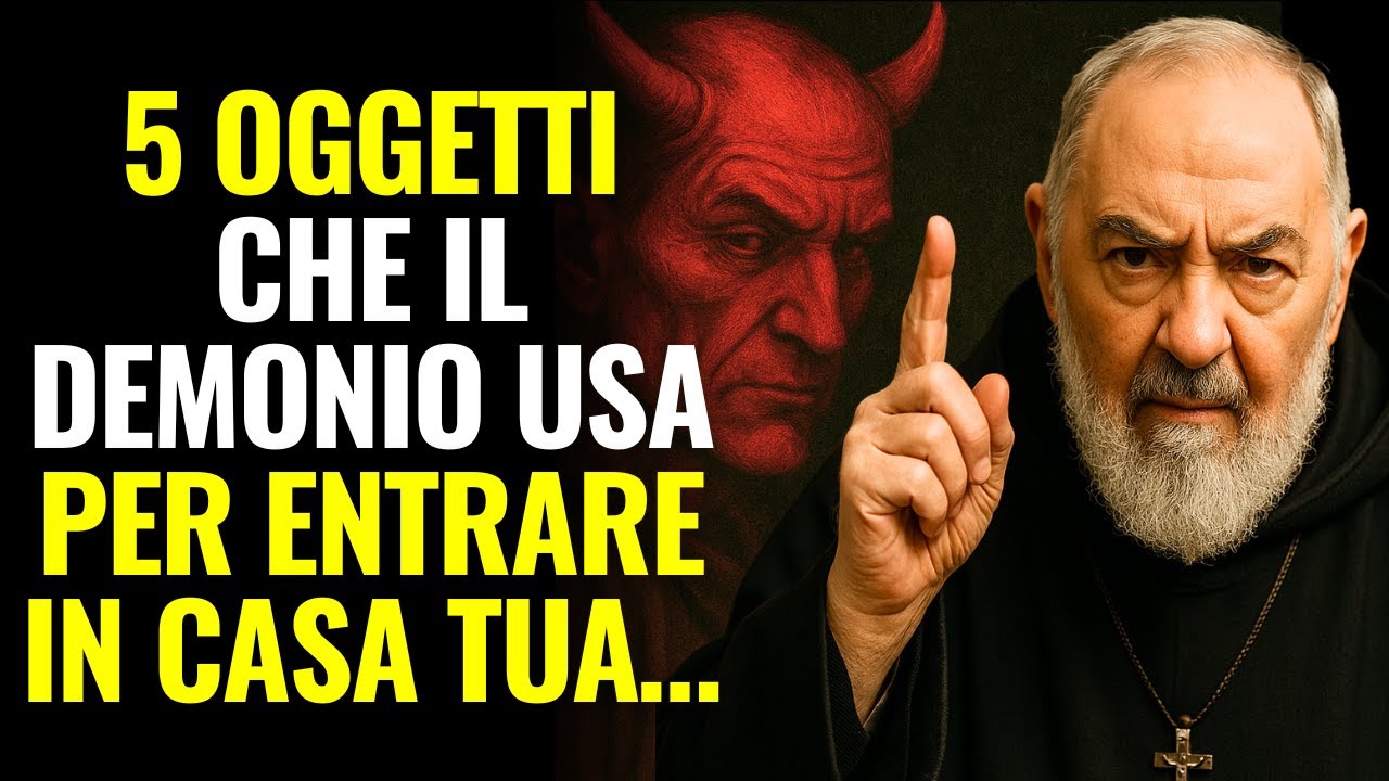 ⚠️ ATTENTO! PADRE PIO LO AVEVA AVVERTITO! 5 OGGETTI NELLA TUA CASA STANNO BLOCCANDO LE BENEDIZIONI…