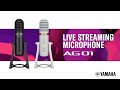 Yamaha live streaming usb microphone ag01