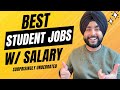 Surprisingly Best Student Jobs with Salary in UK 🇬🇧| High Paid Part time Jobs in UK