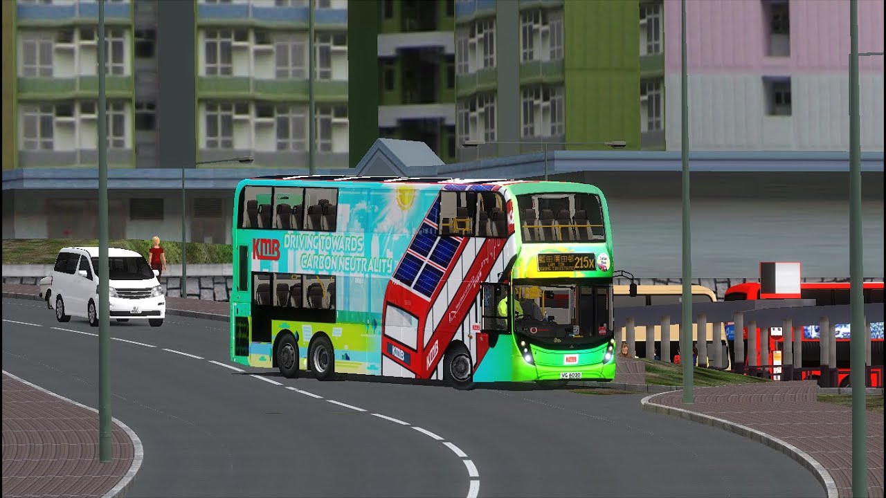 [太陽能😵‍💫] OMSI 2 KMB VG6020 215X 九龍站→藍田廣田邨