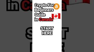 Crypto For Beginners in Canada 🇨🇦