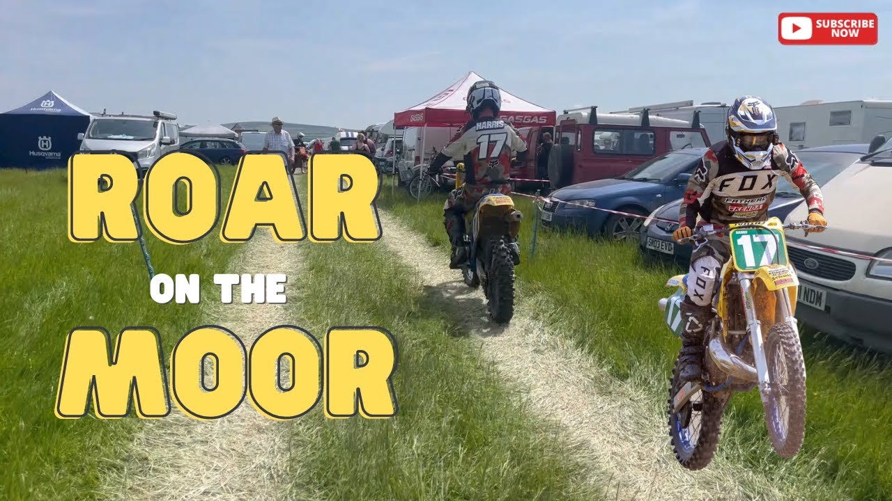 BACK AT THE RACES, AND FINISHED! | ROAR ON THE MOOR | RM 250 SUZUKI