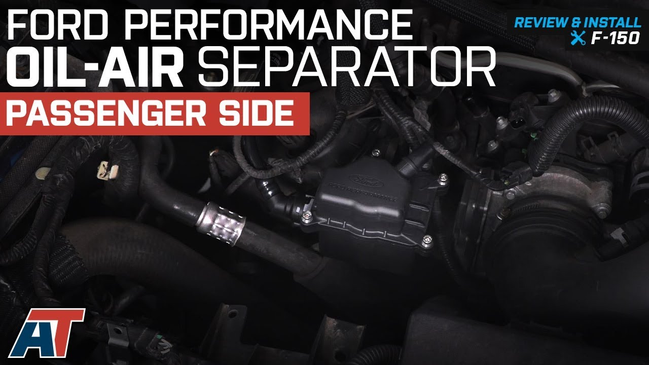 2011-2017 F150 Ford Performance Oil-Air Separator - Passenger Side 5.0L  Review & Install 