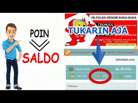 Cara menukar poin telkomsel menjadi pulsa. 
