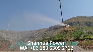 Outdoor Dust Control & Cooling – Fog Cannon’s Specialized Mission