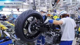 Suzuki Motorräder - Entwicklung und Produktion