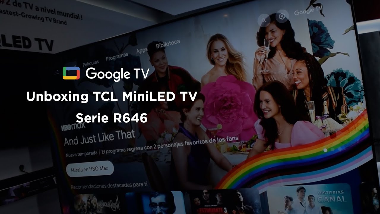 TCL MINILED GOOGLE TV, serie R646 | Unboxing - YouTube