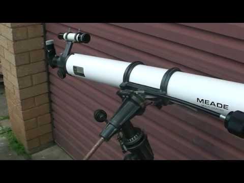 How do you use a Meade telescope?