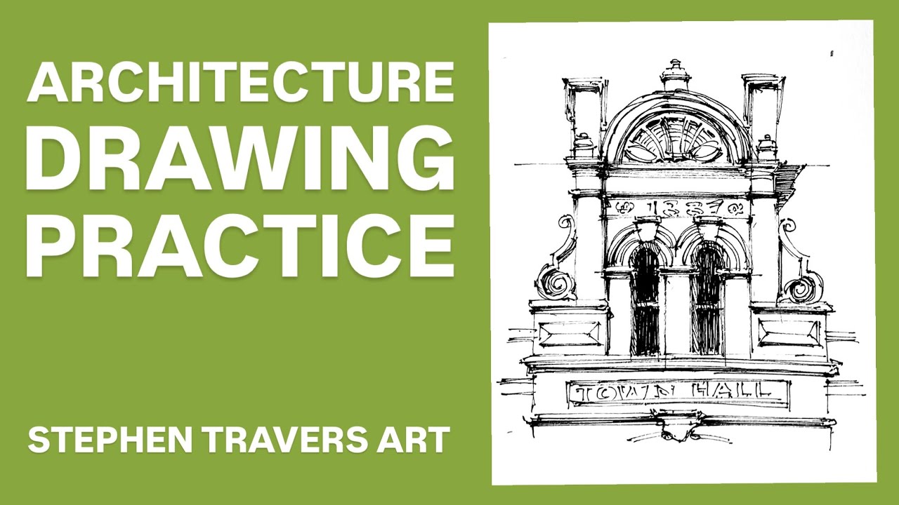 Architectural Drawing Practice - YouTube