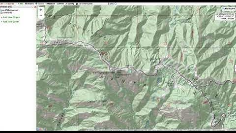 SARTopo desktop - Changing how coordinates are displayed