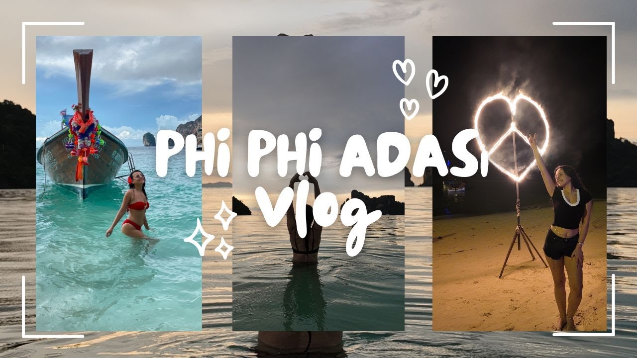 PHİ PHİ ADASI 😍 Phi Phi Adası Geceleri🥳 / Phi Phi Adası'na nasıl gidilir? #phiphiislands #phiphi