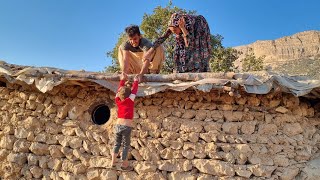 nomadic life; Behrouz and his family are on the way to great reconstruction