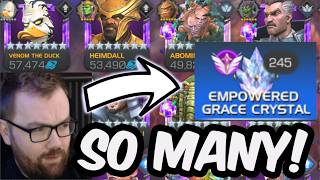 F2P Collectives On 6 Month Account SURPRISED ME 200 FREE CRYSTALS?!?! - Marvel Contest of Champions screenshot 1