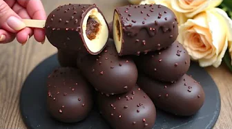 New No-Bake Homemade Chocolate Dessert! Quick Dessert in 5 Minutes!