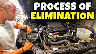 2016 WRX | checking for vacuum leaks & cleaning oil control valves | It starts & shuts off