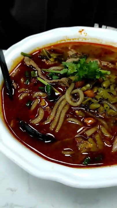 sunlatfen (sour and hot noodles) #chinesefood #hongkong #tkw #macau #kulinerenak