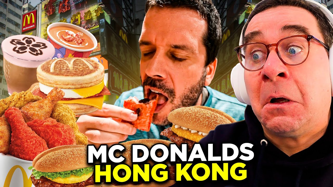 O QUE SE COME NO MCDONALDS DE HONG KONG | RIC REAGE
