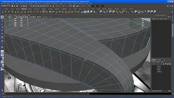 Modeling tutorial in Maya - ROLEX DAYTONA watch - Part 19: case shaping 02