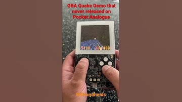 GBA Quake (USA) (Prototype) demo game that never released on Pocket Analogue