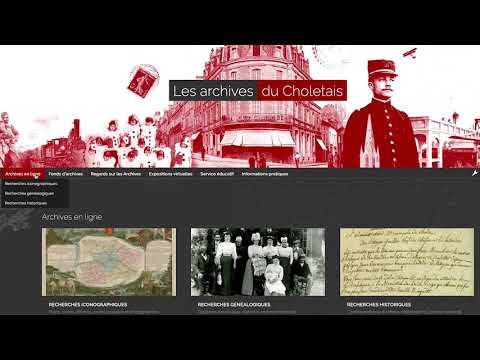 Histoire : les archives de Cholet désormais consultables sur un site internet