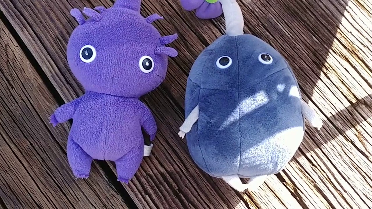 purple pikmin plush