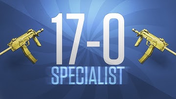 MW3 | 17 - 0 Search and Destroy | MP-7 Specialist