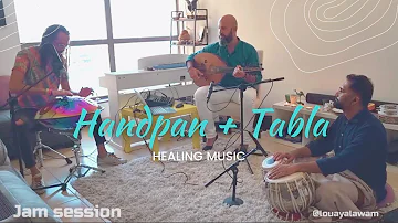 Improvisation music Oud, Handpan and Indian tabla - Oud Healing Music