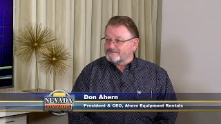 Nevada Newsmakers - Nov 2, 2022 - Don Ahern, President and CEO, Ahern Equipment Rentals