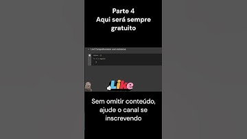 Python | List Comprehension com números aula 4  #python #programação #programacao #dev #software