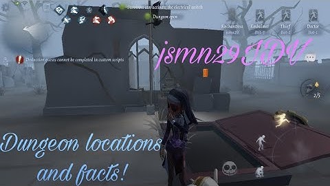 IDV Dungeon location and facts!