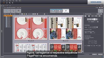Encomendas personalizadas com PDF-VT com Prinect DFE.