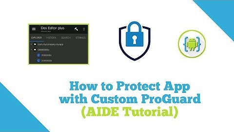 How to Protect App with Custom ProGuard (AIDE Tutorial)