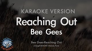 Bee Gees  Reaching Out melody karaoke Version