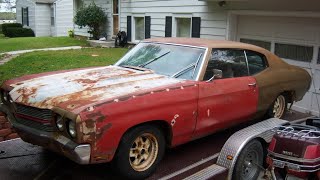 This is my unrestored, numbers matching 1970 Chevelle Super Sport.