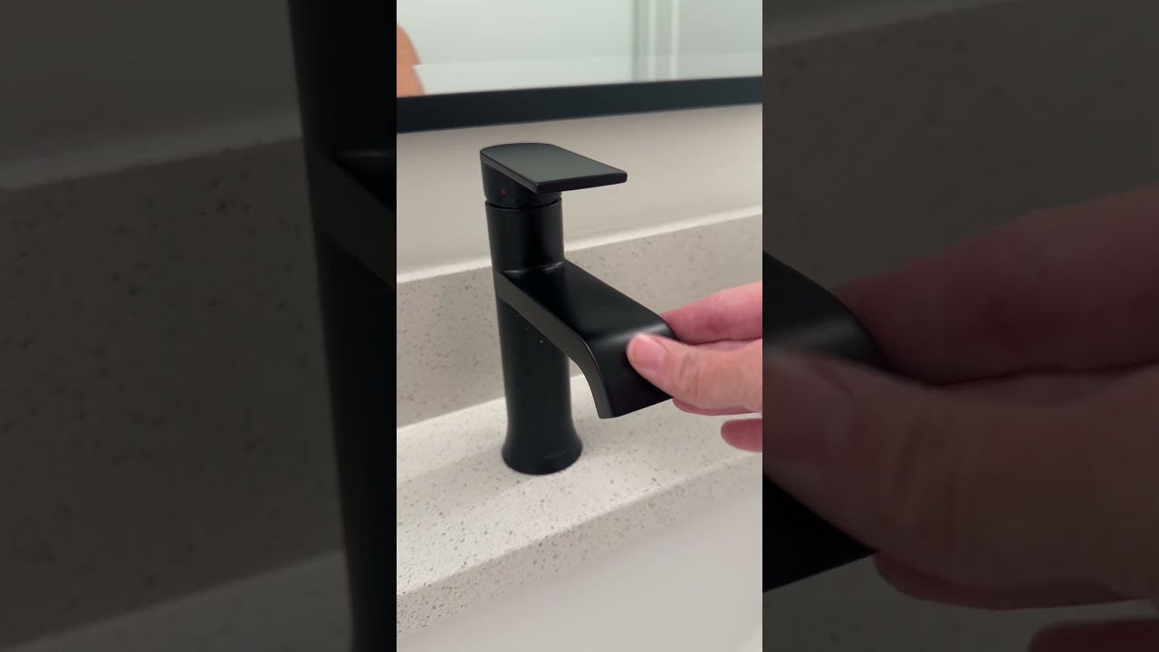 Elevate Your Bathroom: Moen Genta LX Matte Black Faucet Review! 