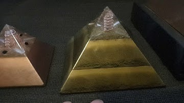 Fake vs Real Orgonite Pyramids - Watch til the End!!!