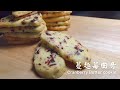 蔓越莓曲奇，教大家做(脆口、重奶香)  | Cranberry Butter cookie