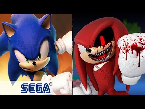 Sonic vs Knuckles vs Super Sonic vs Sonic Exe