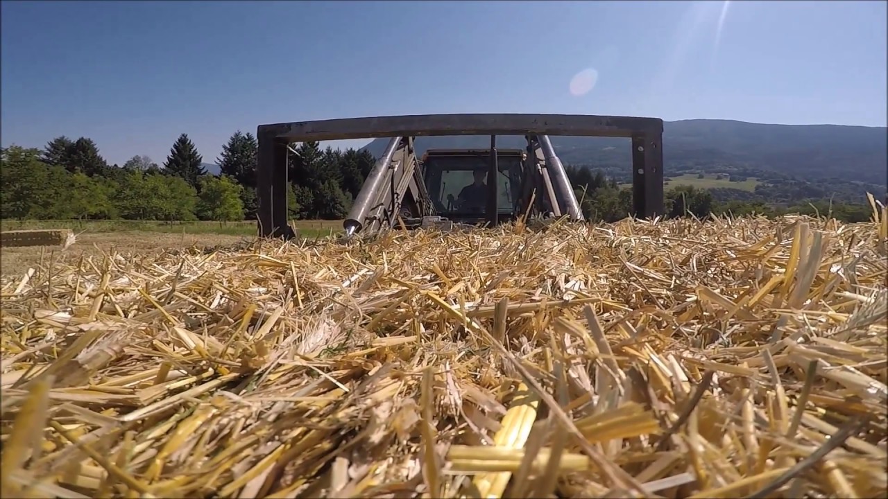 [gopro] chargement et transport de paille 2017 YouTube