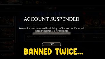 I got banned twice in MK Mobile | This is getting ridiculous and worse | Fix your anti cheat tool