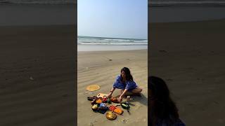 outdoor cooking on the beach ￼ reelsindia goa beach