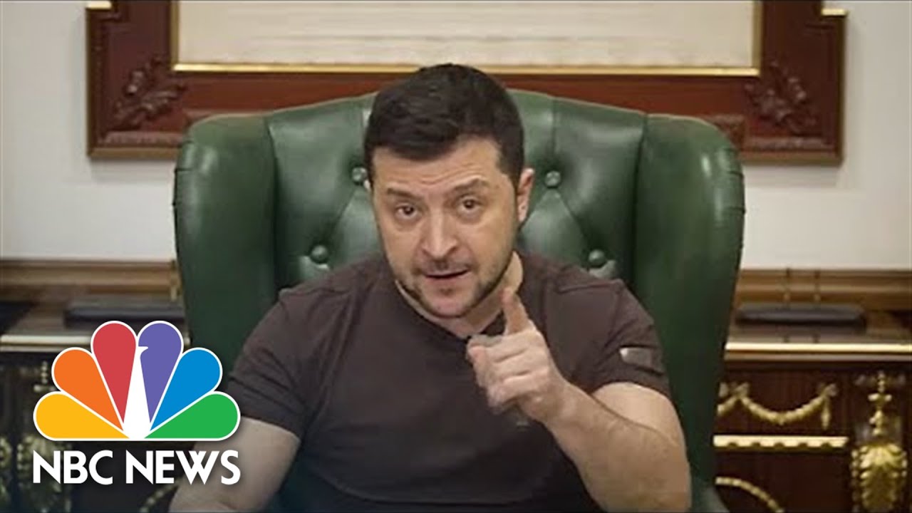 Ukraine's Zelenskyy Denies Russian Accusations Of Chemical Weapons